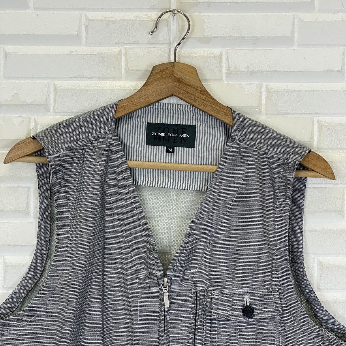 Japanese Brand 🔥LAST PRICE🔥 Japanese Zone For Men Mesh Vest Size US M / EU 48-50 / 2 - 3 Thumbnail