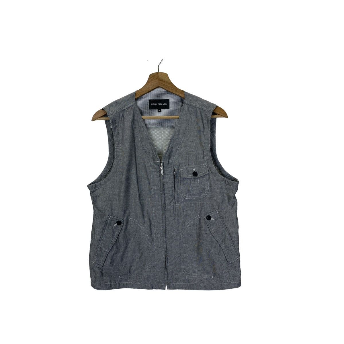 Japanese Brand 🔥LAST PRICE🔥 Japanese Zone For Men Mesh Vest Size US M / EU 48-50 / 2 - 1 Thumbnail