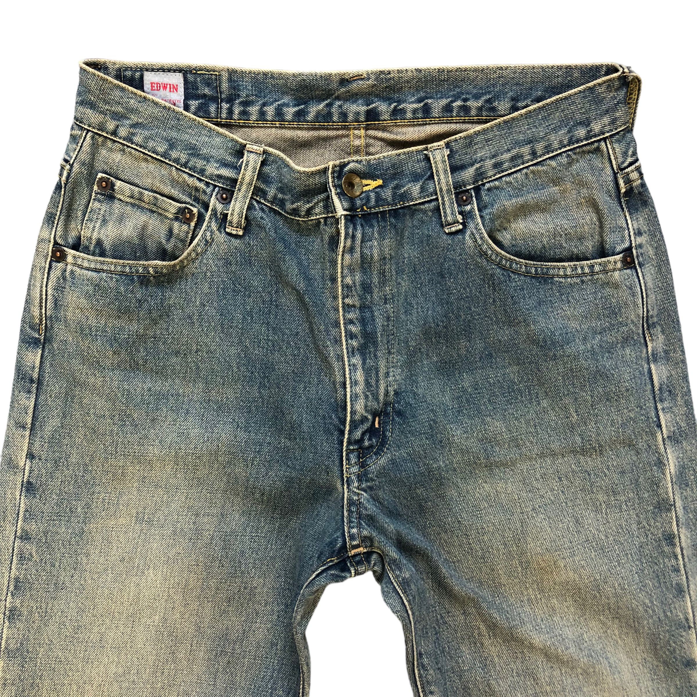 Edwin RUSTY JEANS 🔥 EDWIN IOI DENIM PANTS #6979-103 Size US 29 - 2 Thumbnail