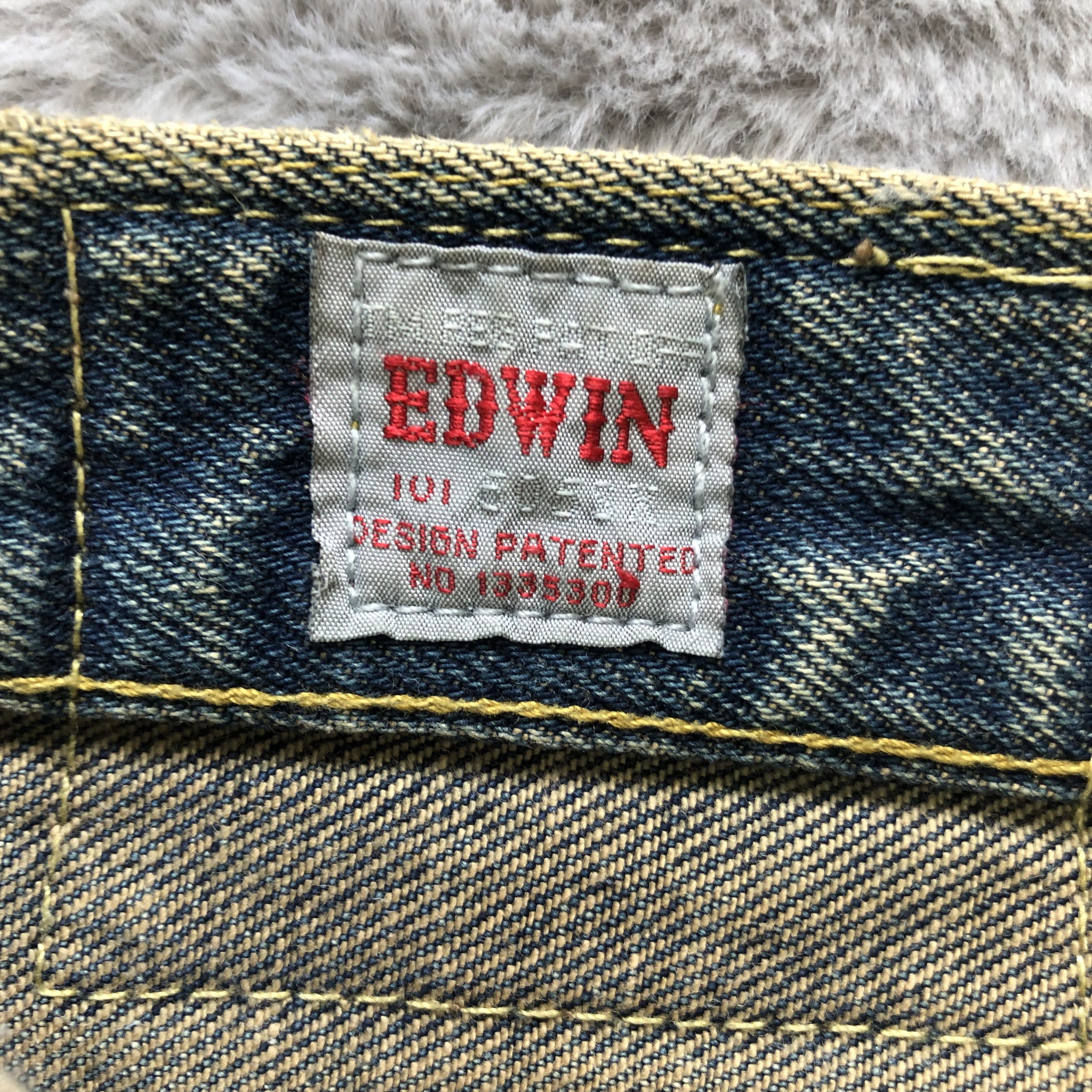 Edwin RUSTY JEANS 🔥 EDWIN IOI DENIM PANTS #6979-103 Size US 29 - 8 Thumbnail