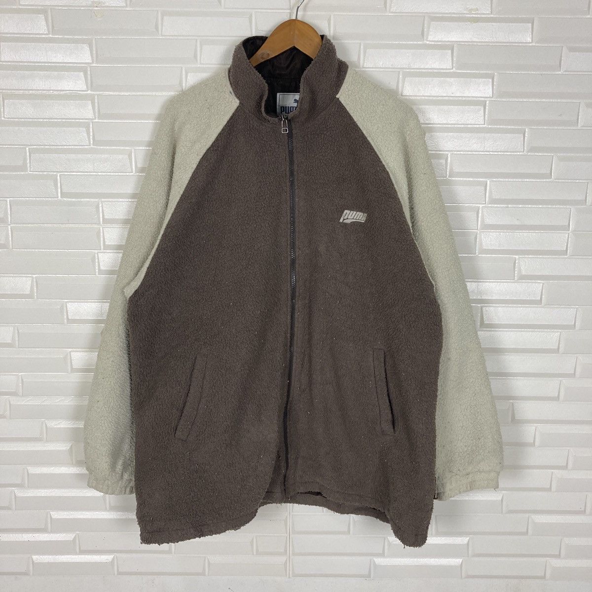 Japanese Brand × Puma Puma Oversize Fleece Jacket Size US XL / EU 56 / 4 - 2 Thumbnail