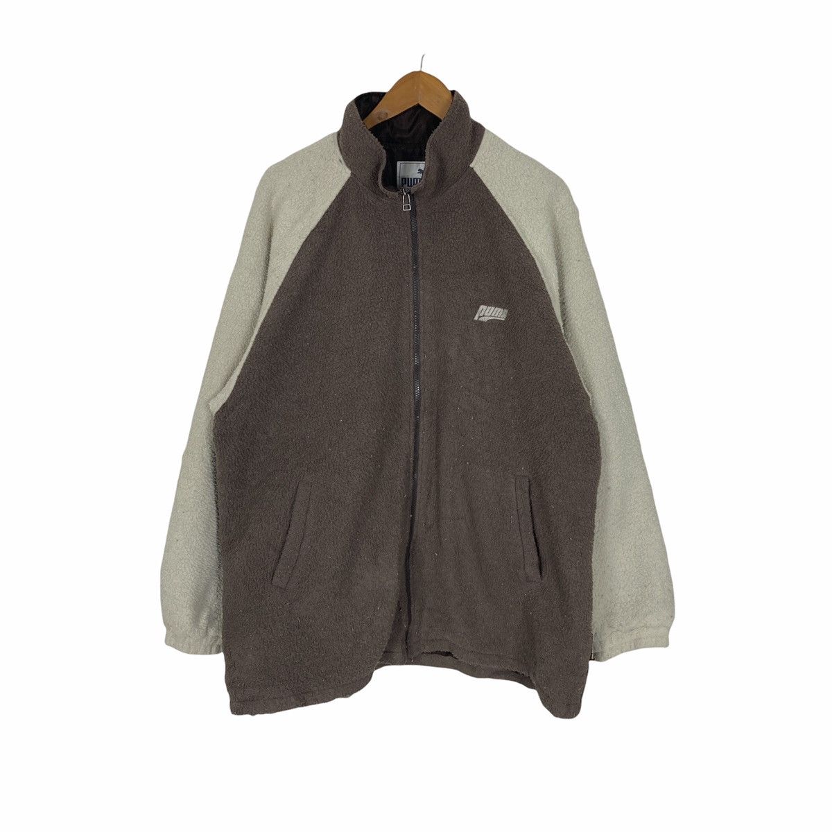 Japanese Brand × Puma Puma Oversize Fleece Jacket Size US XL / EU 56 / 4 - 1 Thumbnail
