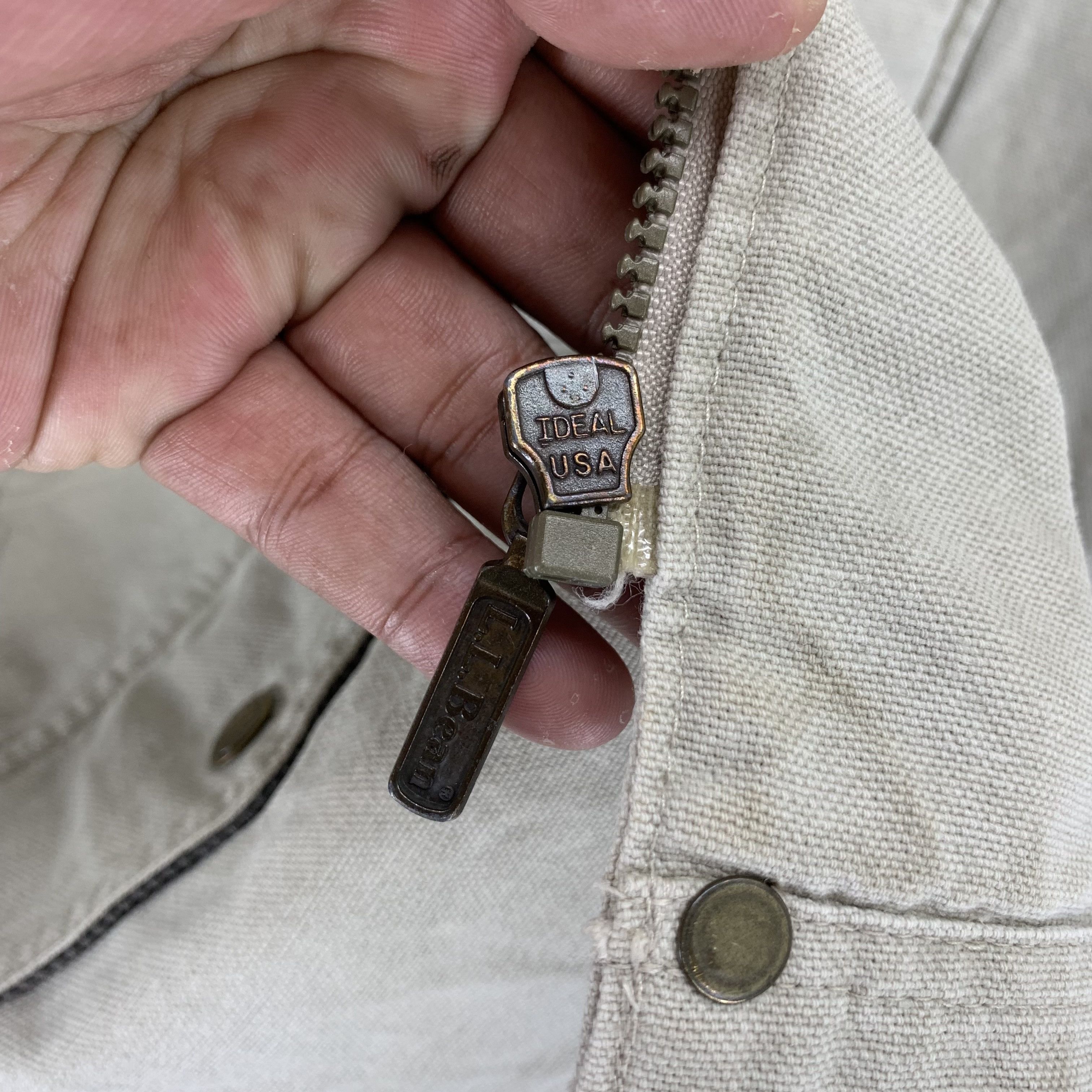 L.L. Bean Vintage LL Bean USA Chore Jacket #3517-125 Size US S / EU 44-46 / 1 - 8 Thumbnail