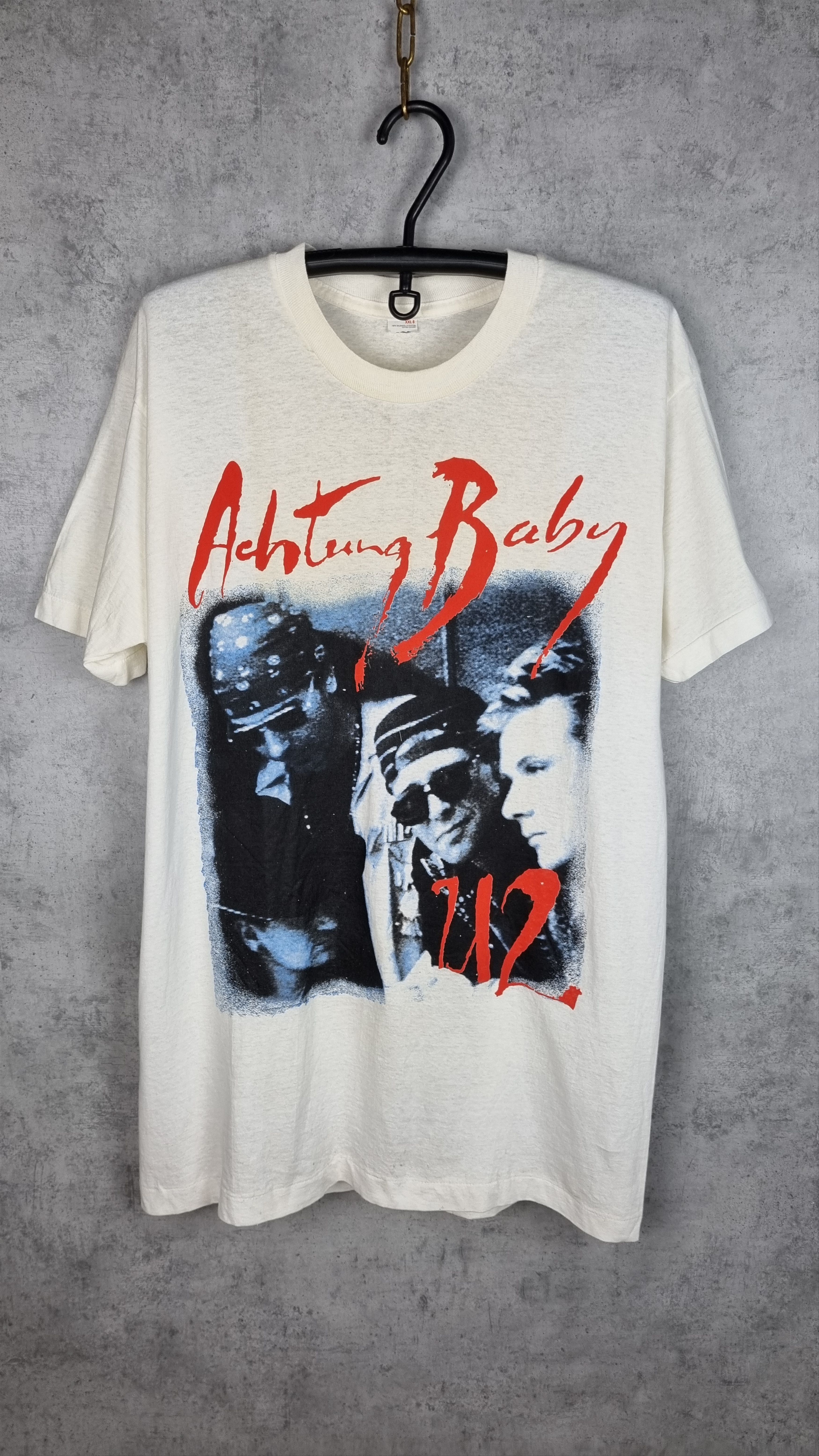 Band Tees × Vintage 1993 Vintage U2 ZooRopa All over Tour Tee shirt Size US XL / EU 56 / 4 - 14 Thumbnail