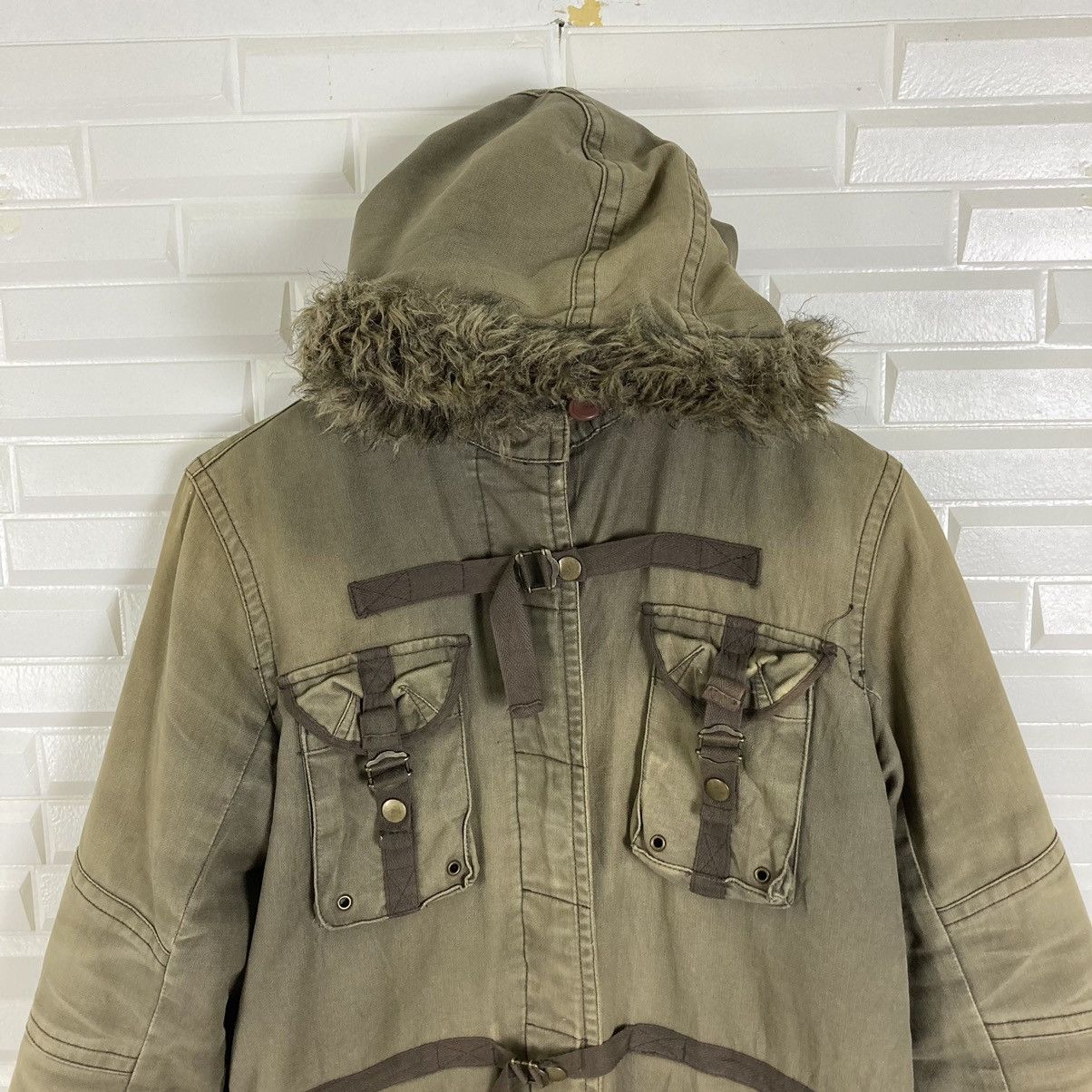 Japanese Brand Japanese Military Adjustable Inner Fur Hooded Size US M / EU 48-50 / 2 - 3 Thumbnail