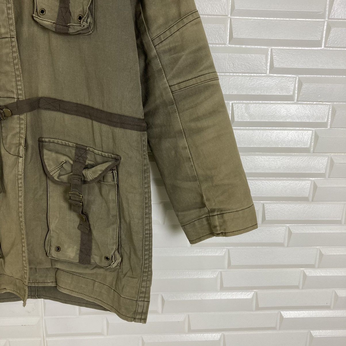 Japanese Brand Japanese Military Adjustable Inner Fur Hooded Size US M / EU 48-50 / 2 - 4 Thumbnail