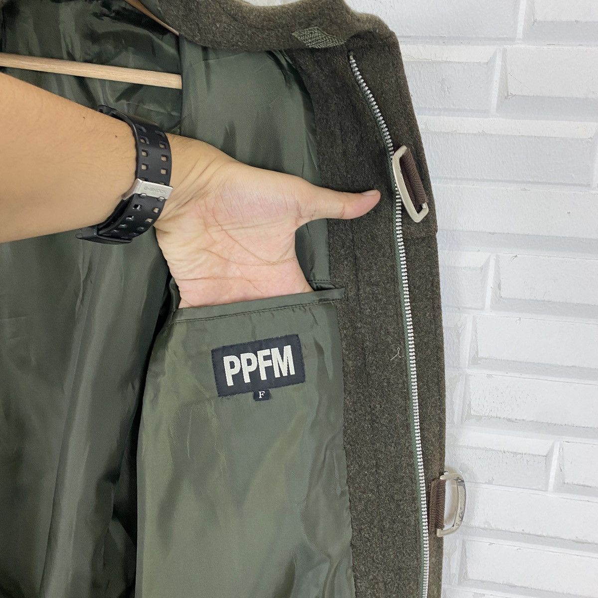 PPFM PPFM Tactical Long Wool Hooded Jacket Size US M / EU 48-50 / 2 - 18 Thumbnail