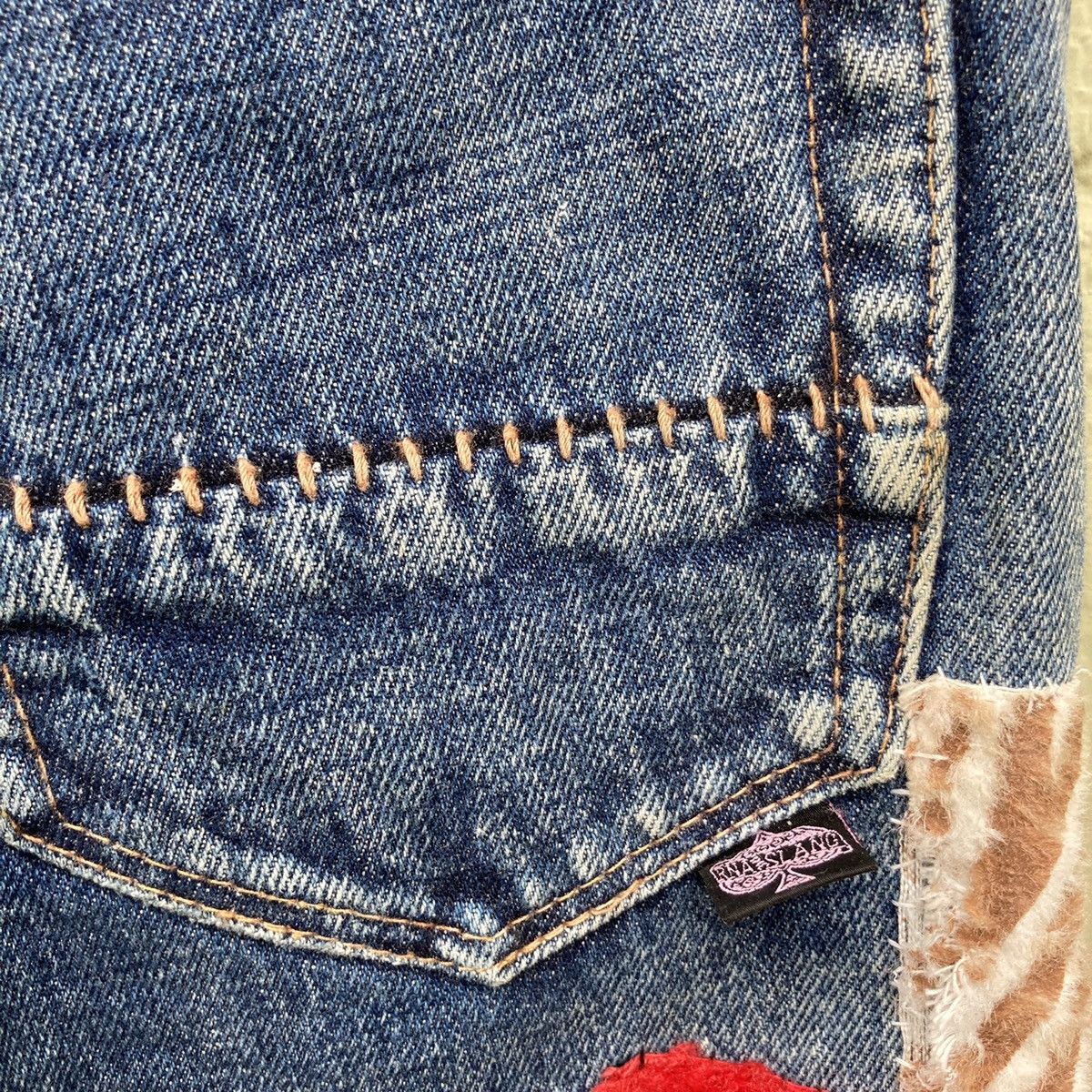Japanese Brand 🔥LAST PRICE🔥 RNA Inc. Distressed Jeans Size US 31 - 14 Thumbnail