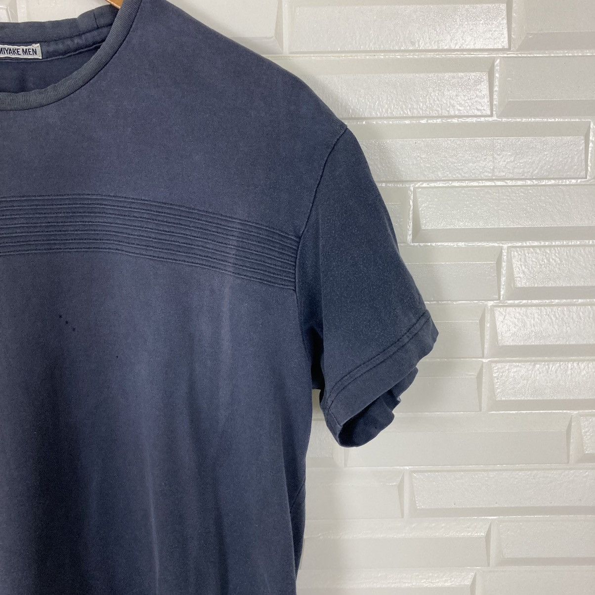 Issey Miyake Issey Miyake Men Strechable Tee Size US M / EU 48-50 / 2 - 5 Thumbnail