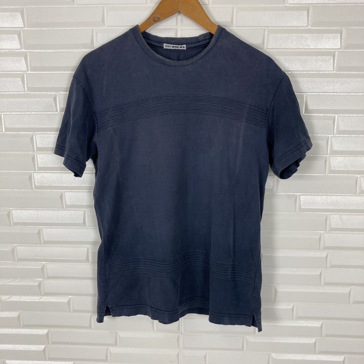 Issey Miyake Issey Miyake Men Strechable Tee Size US M / EU 48-50 / 2 - 2 Thumbnail