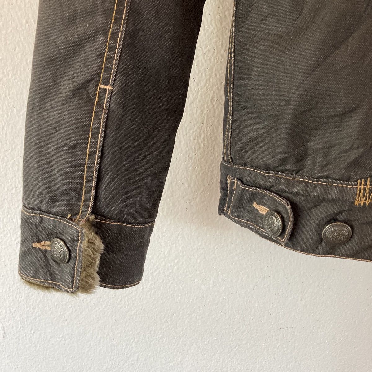 Japanese Brand Japanese Fur Denim Jacket Size US M / EU 48-50 / 2 - 10 Thumbnail