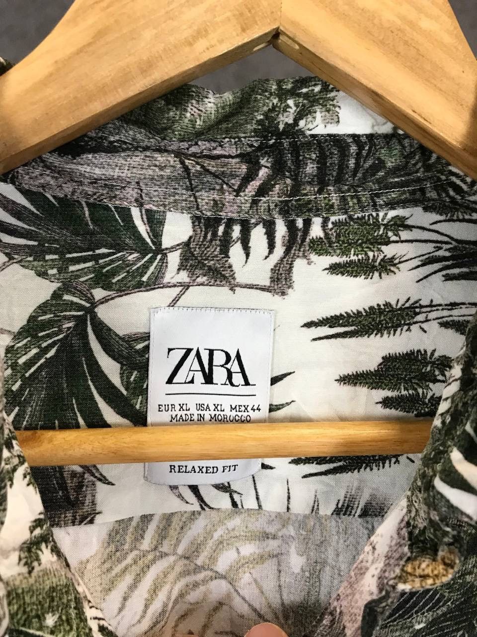Zara Zara Man crazy Hawaiian multicolor shirt Size US XL / EU 56 / 4 - 3 Thumbnail