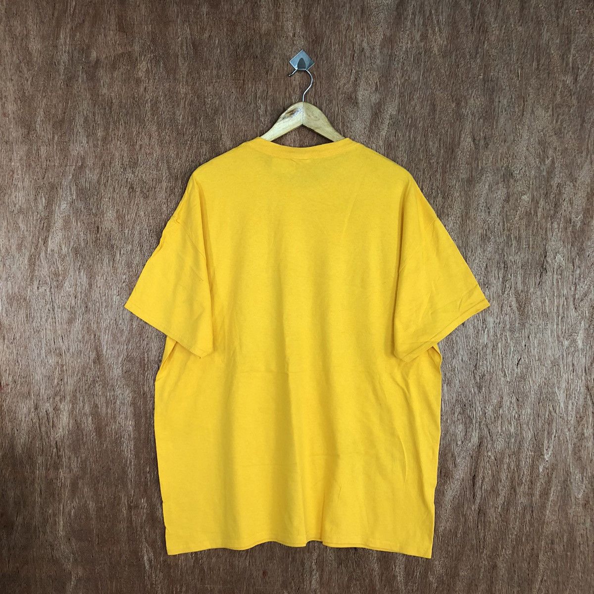 Los Angeles Apparel × NBA × Vintage Los Angeles Lakers fan for life Yellow Tshirt #3582 Size US XL / EU 56 / 4 - 13 Thumbnail