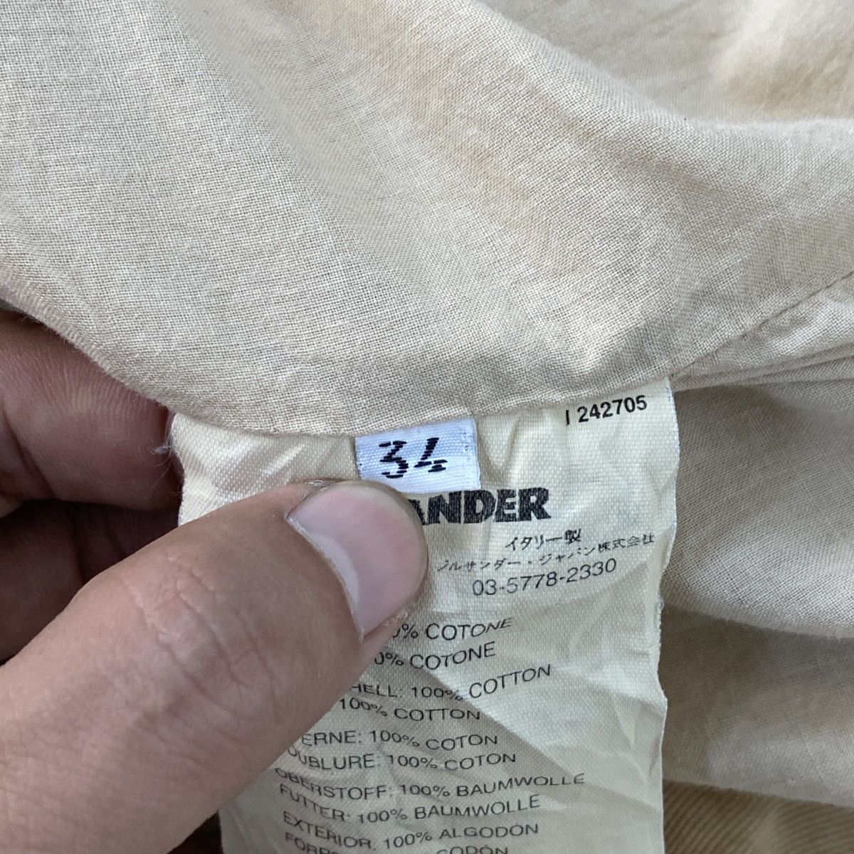 Jil Sander Jil Sander Multipocket Design Jacket Size XXS / US 00 / IT 34 - 23 Thumbnail