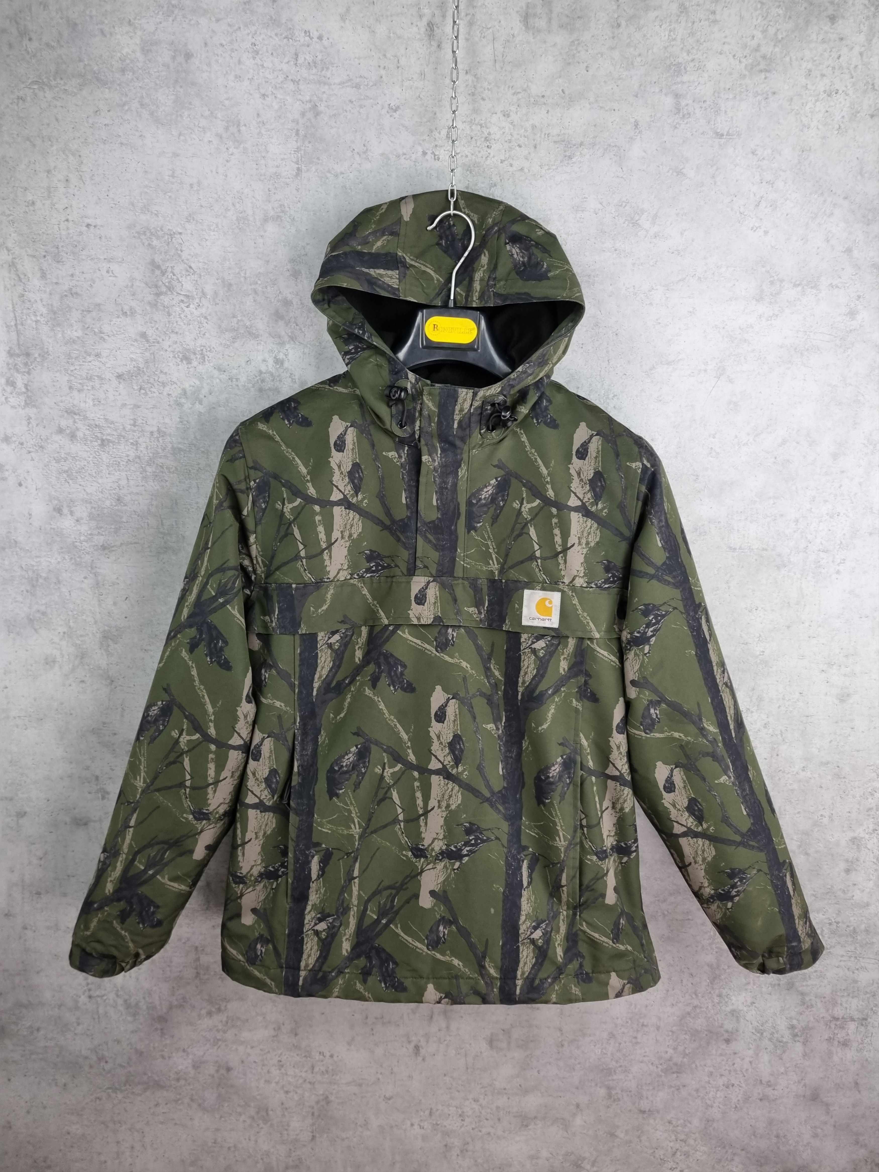Rare CARHARTT Nimbus Anorak Jacket Real Tree Camo