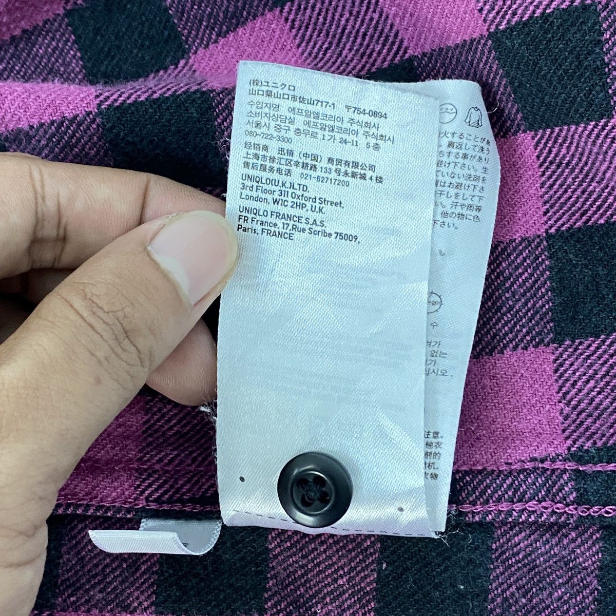 Flannel 🔥LAST PRICE🔥 Vintage Uniqlo Flannel Shirt Since 1984 Size US XL / EU 56 / 4 - 17 Thumbnail