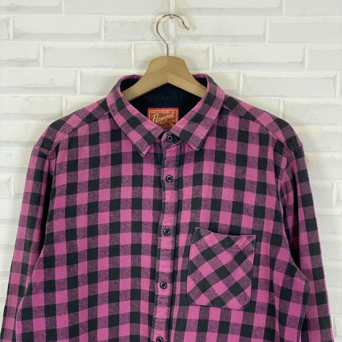 Flannel 🔥LAST PRICE🔥 Vintage Uniqlo Flannel Shirt Since 1984 Size US XL / EU 56 / 4 - 4 Thumbnail