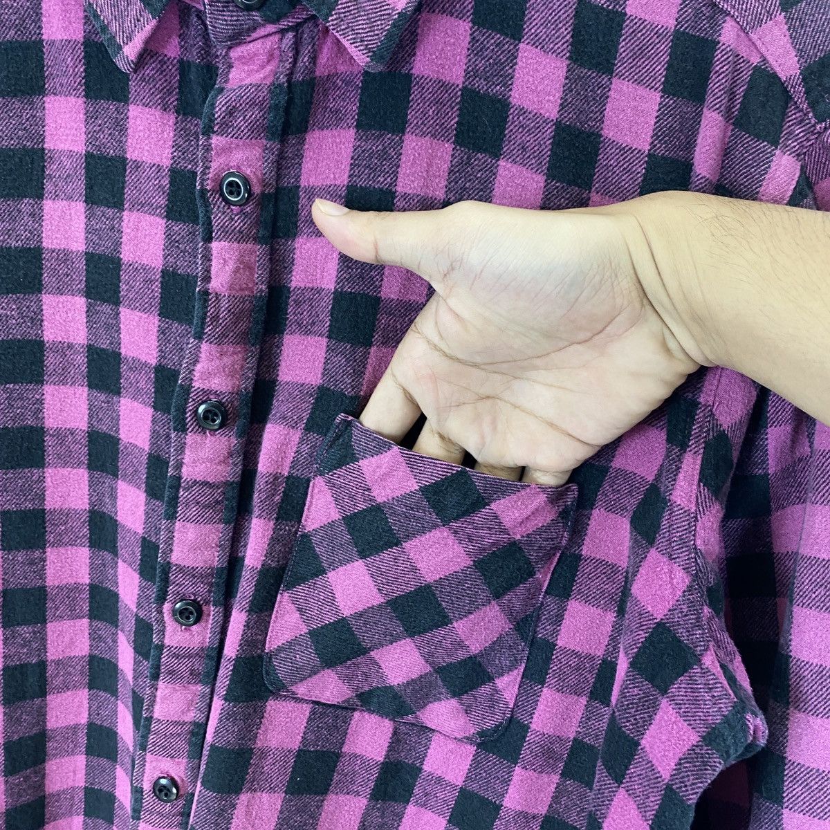 Flannel 🔥LAST PRICE🔥 Vintage Uniqlo Flannel Shirt Since 1984 Size US XL / EU 56 / 4 - 9 Thumbnail