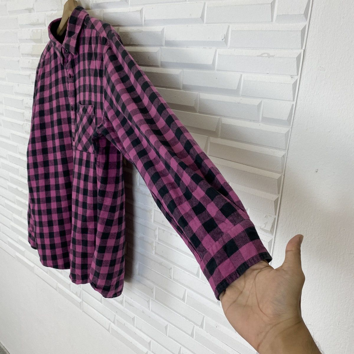 Flannel 🔥LAST PRICE🔥 Vintage Uniqlo Flannel Shirt Since 1984 Size US XL / EU 56 / 4 - 10 Thumbnail