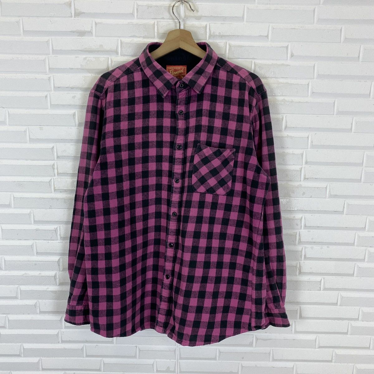 Flannel 🔥LAST PRICE🔥 Vintage Uniqlo Flannel Shirt Since 1984 Size US XL / EU 56 / 4 - 2 Thumbnail