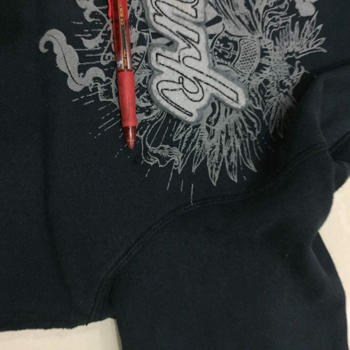 Japanese Brand × Vintage KISSMARK Sweatshirt spellout Big Logo size L Size US L / EU 52-54 / 3 - 13 Thumbnail