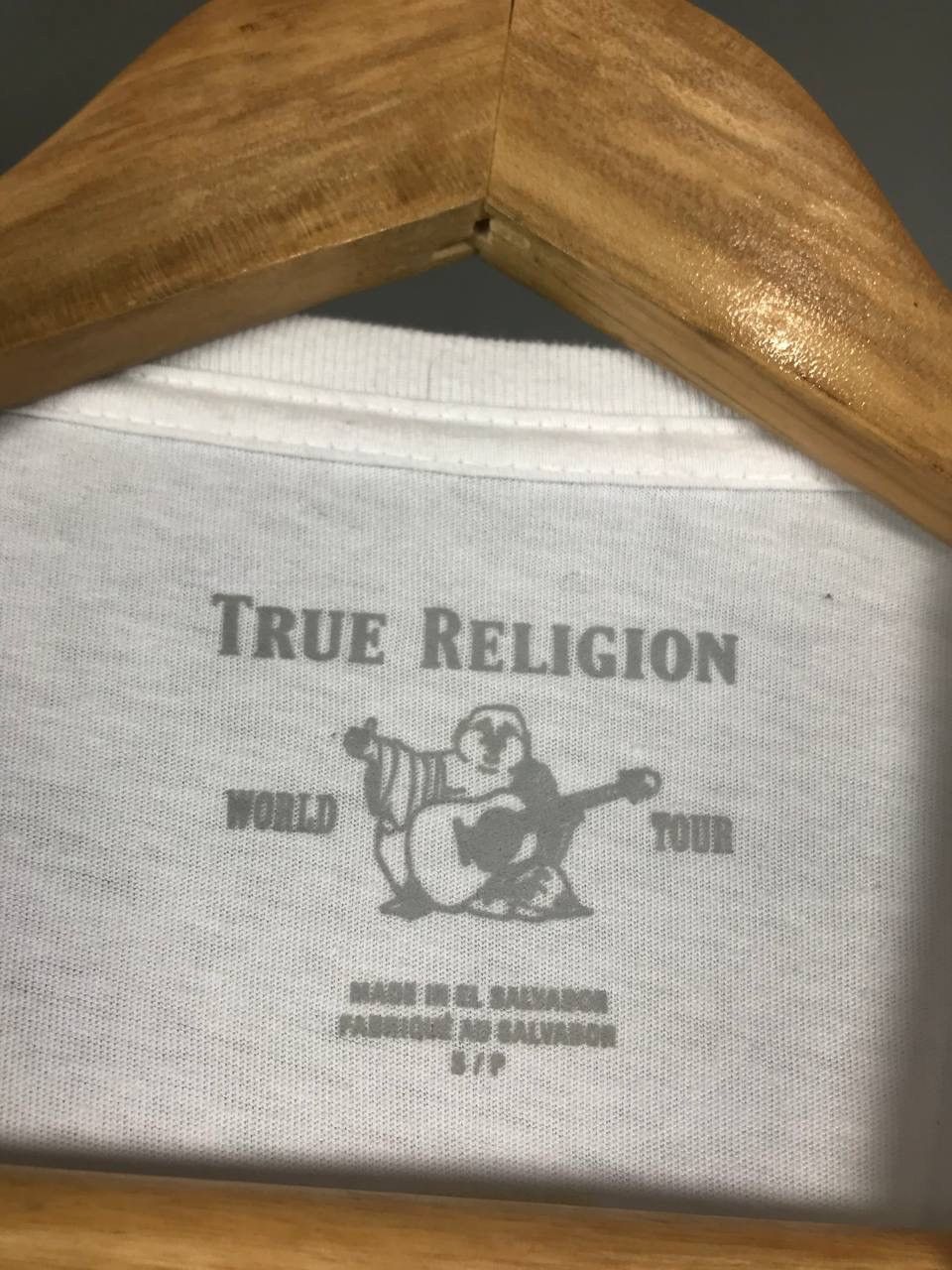 Japanese Brand × True Religion True Religion Japanese brand streetwear overprinted tee Size US S / EU 44-46 / 1 - 4 Thumbnail