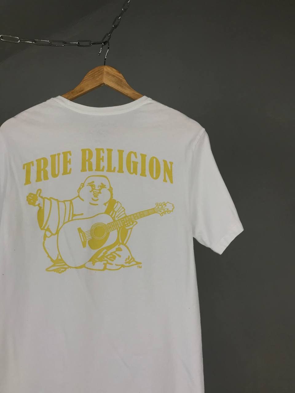 Japanese Brand × True Religion True Religion Japanese brand streetwear overprinted tee Size US S / EU 44-46 / 1 - 7 Thumbnail