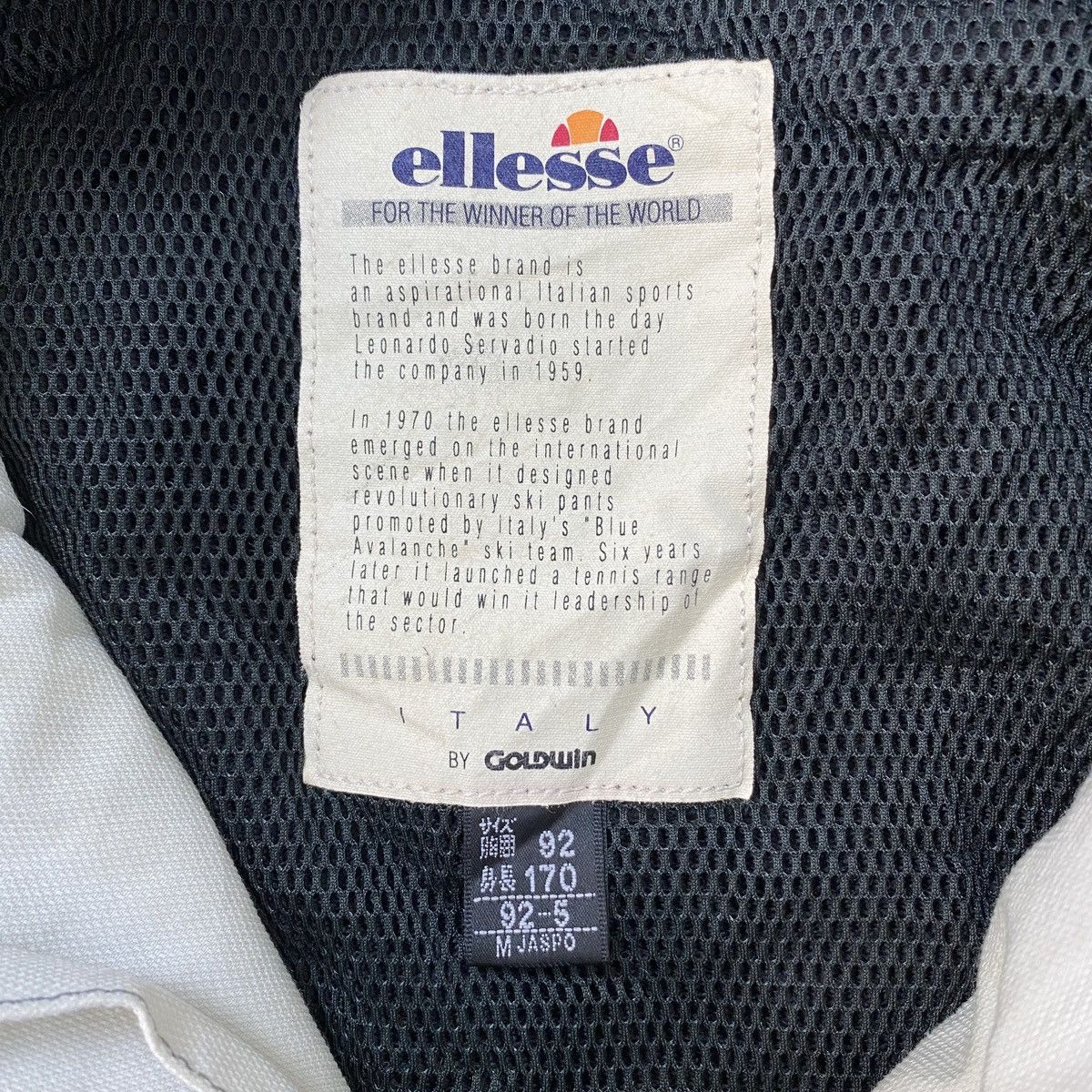 Ellesse Ellesse Vertical Dive Dynamonus Kevlar Jacket Size US M / EU 48-50 / 2 - 21 Thumbnail