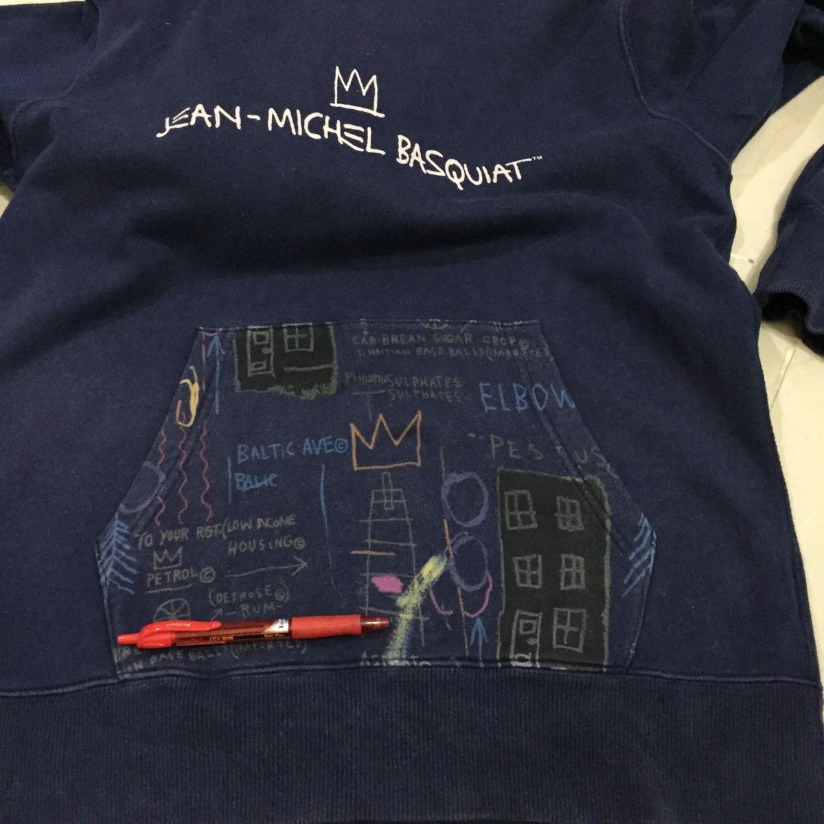 Jean-Michel Basquiat × Uniqlo Uniqlo Sweatshirt Hoodie Jean Michel Basquiat size M Size US M / EU 48-50 / 2 - 10 Thumbnail