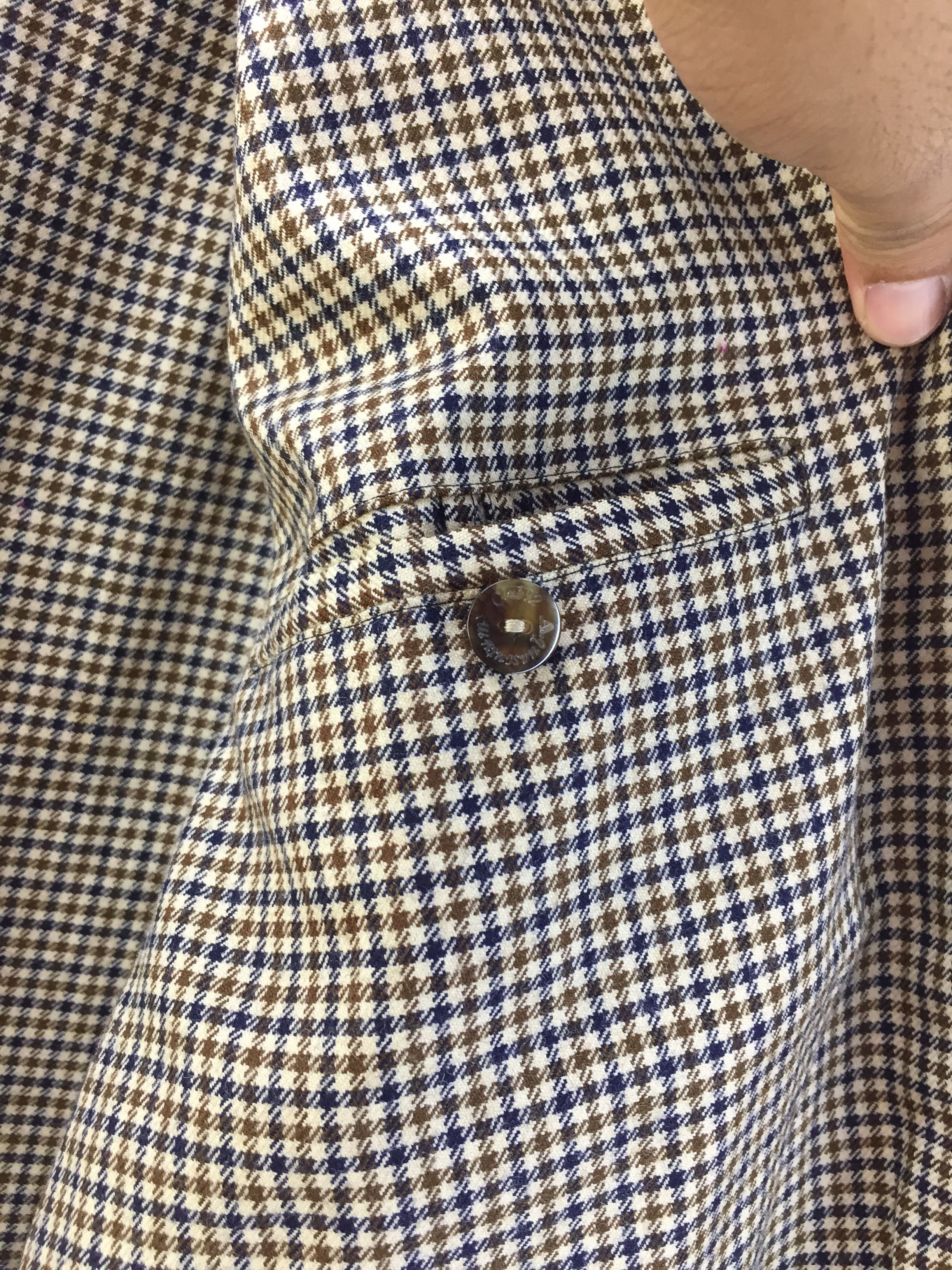 Aquascutum × Designer VINTAGE AQUASCUTUM JACKET Size US L / EU 52-54 / 3 - 10 Thumbnail