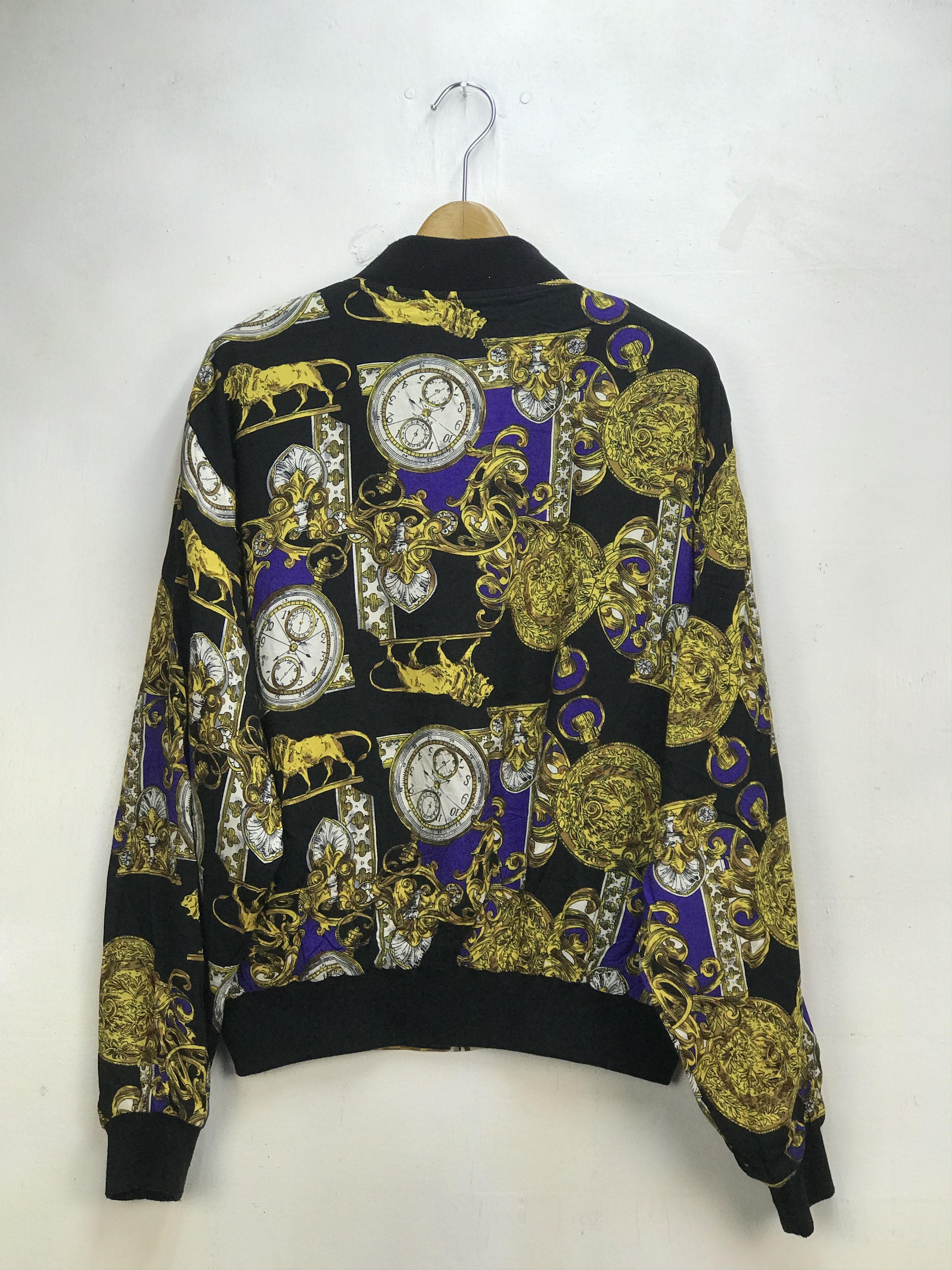 Designer × Vintage VINTAGE PATINA INTERNATIONAL RAYON BOMBER JACKET Size US L / EU 52-54 / 3 - 5 Thumbnail