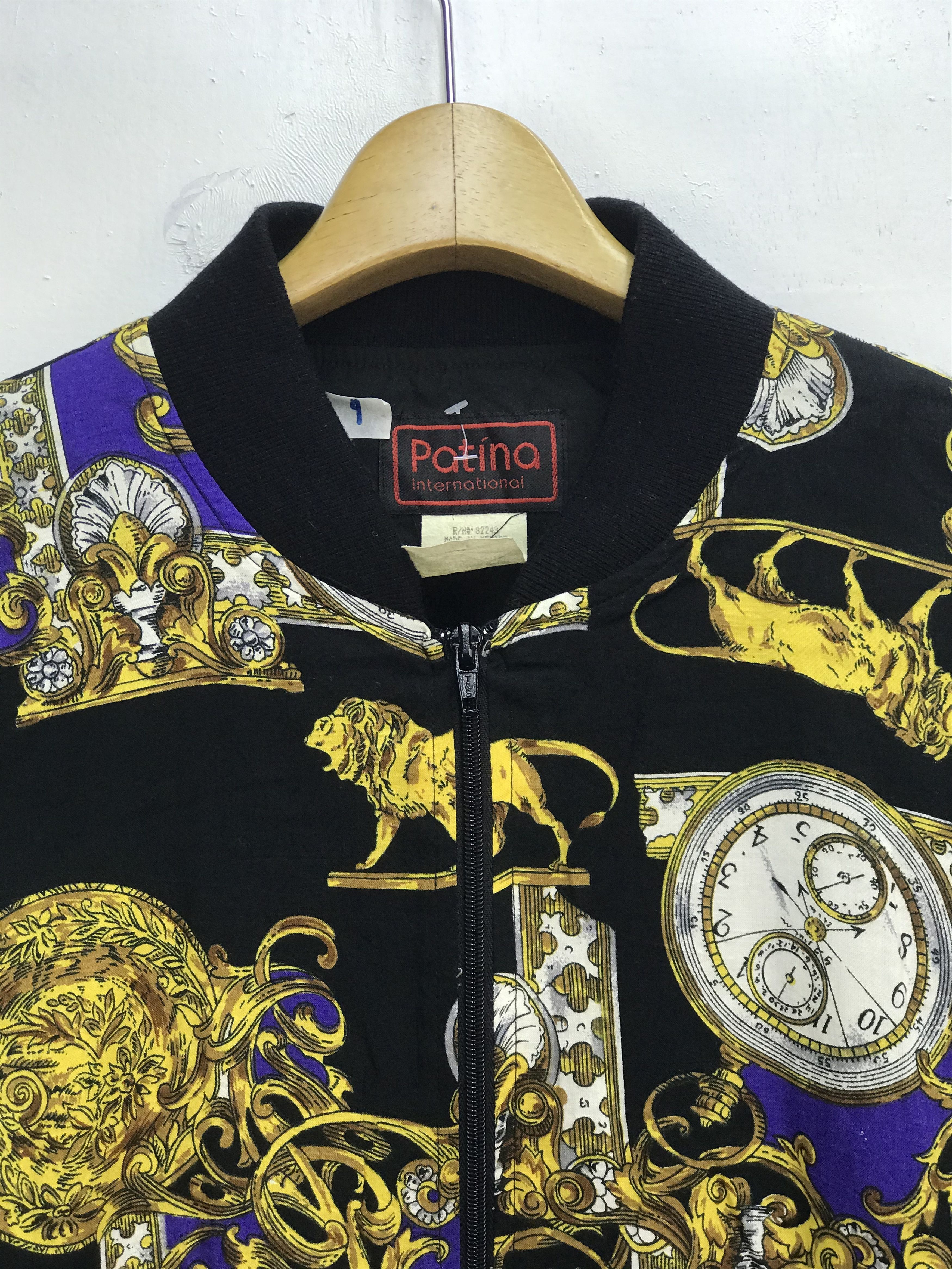 Designer × Vintage VINTAGE PATINA INTERNATIONAL RAYON BOMBER JACKET Size US L / EU 52-54 / 3 - 2 Thumbnail