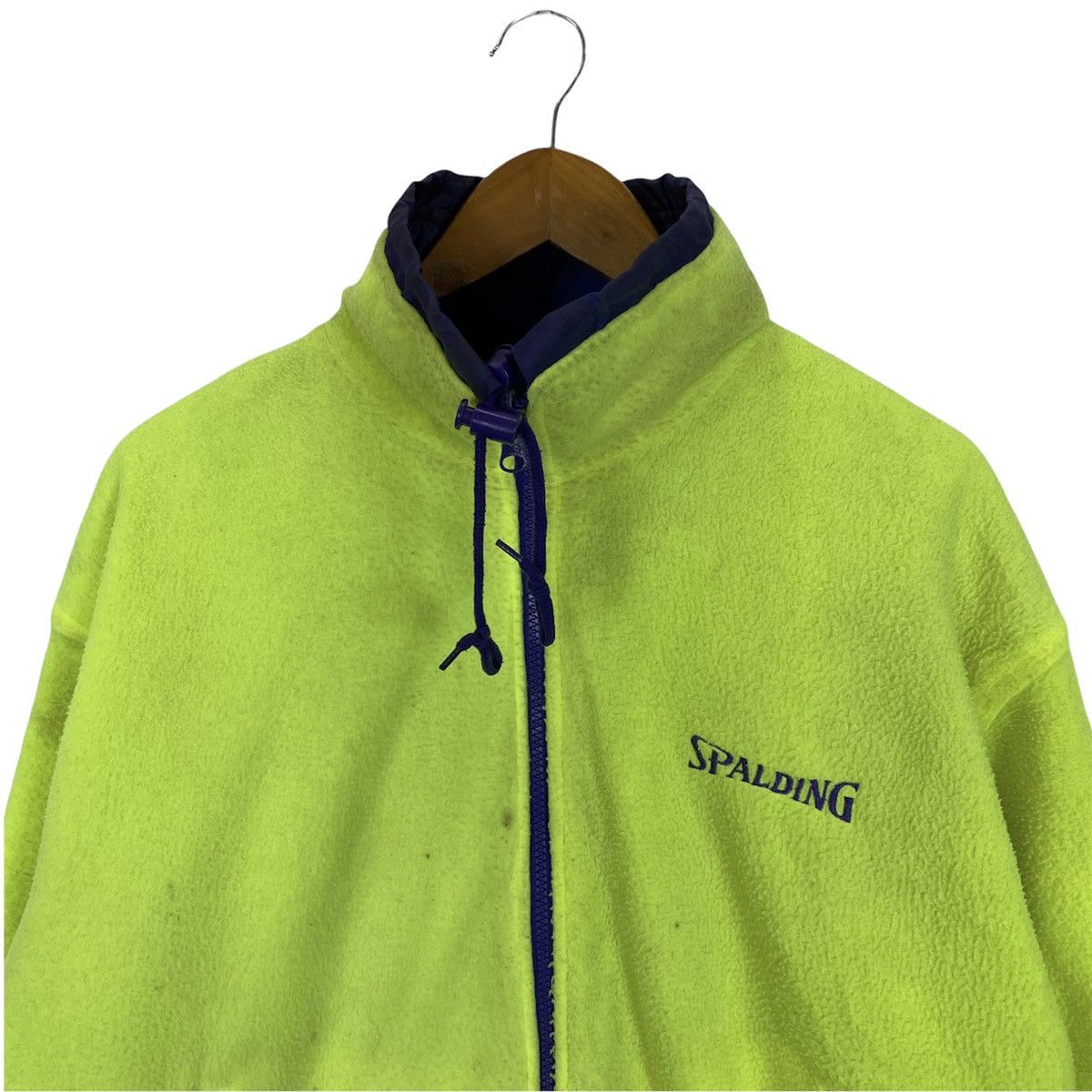Spalding Reversible Spalding Fleece And Nylon Jacket Size US XL / EU 56 / 4 - 4 Thumbnail
