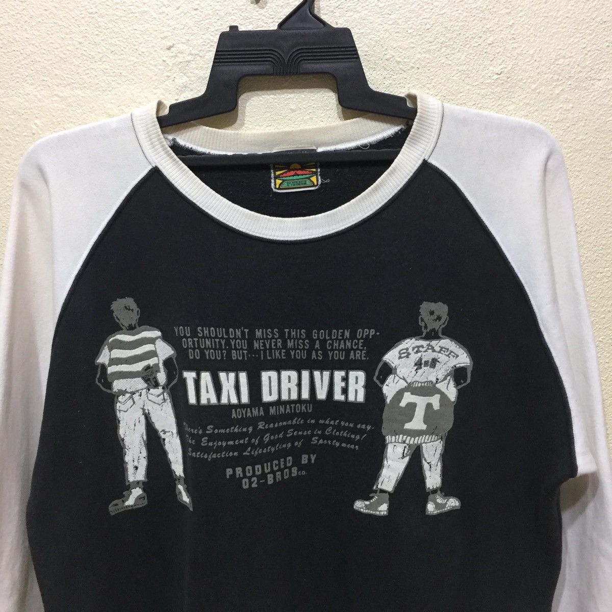 Vintage TAXI DRIVER Sweatshirt spellout Big Logo size L Size US L / EU 52-54 / 3 - 5 Thumbnail