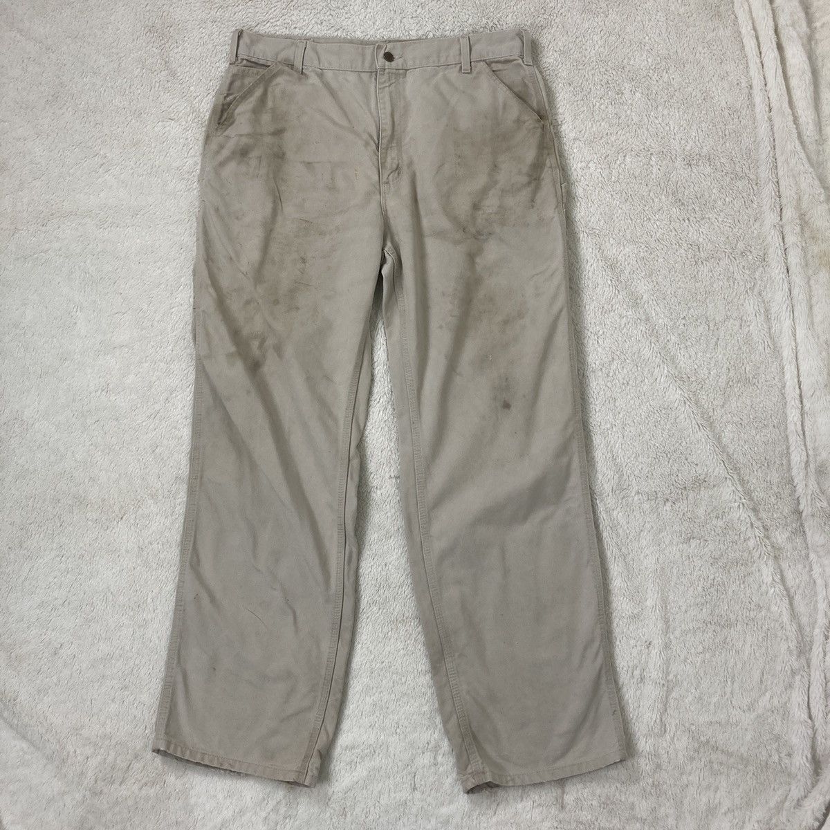 Carhartt Carhartt White Worker Jeans Size US 38 / EU 54 - 2 Thumbnail