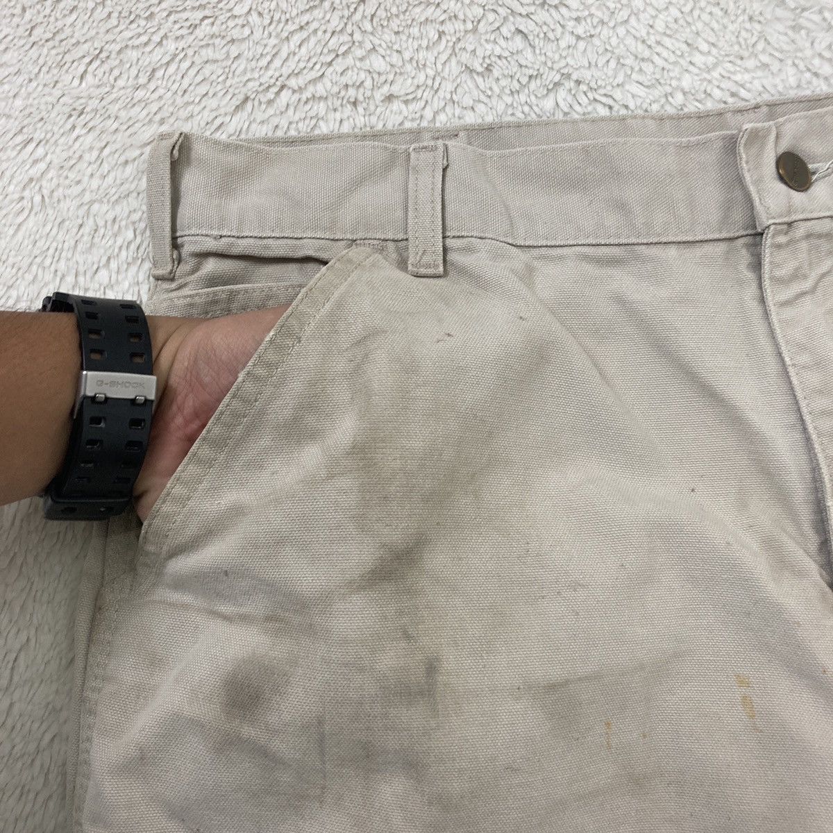 Carhartt Carhartt White Worker Jeans Size US 38 / EU 54 - 5 Thumbnail