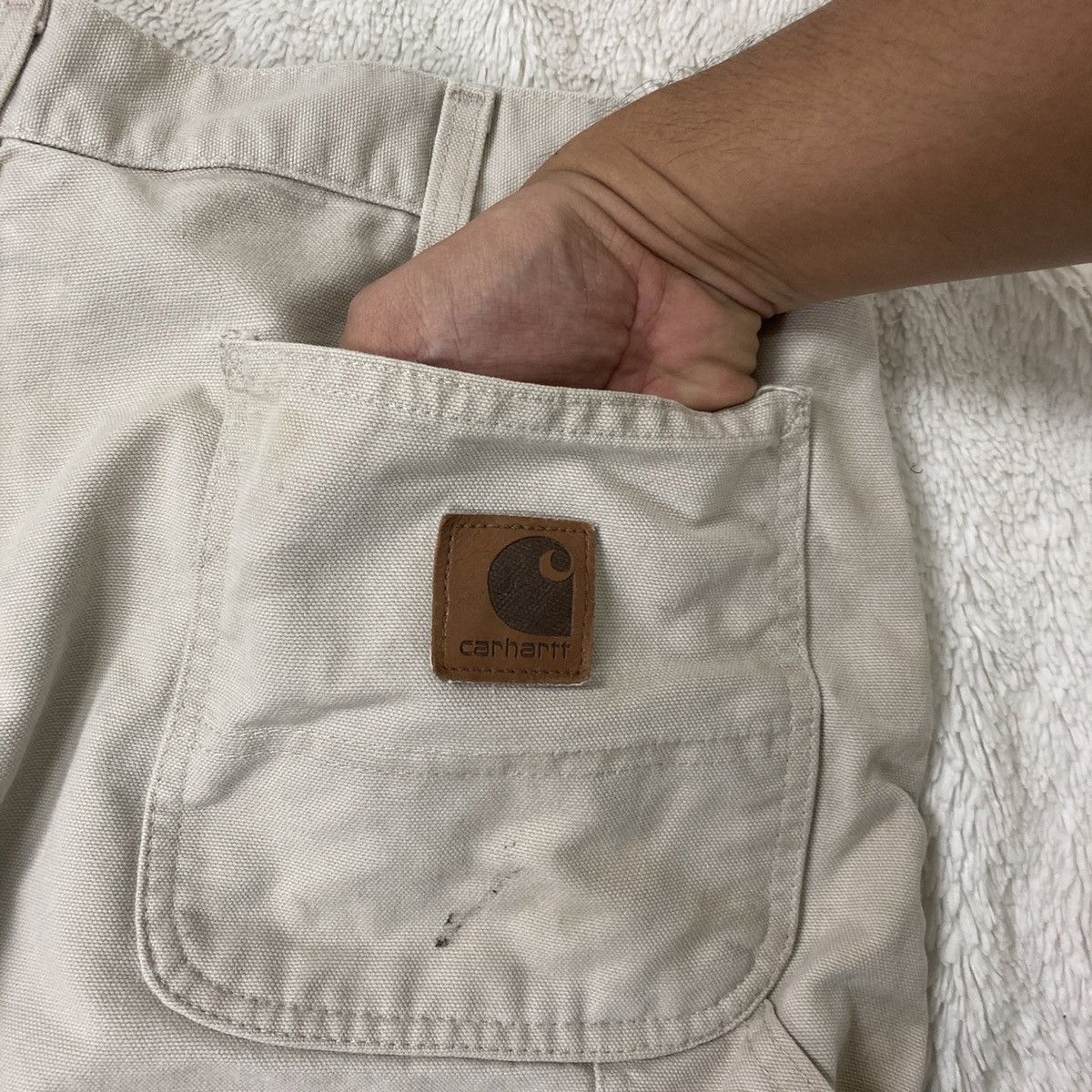 Carhartt Carhartt White Worker Jeans Size US 38 / EU 54 - 13 Thumbnail