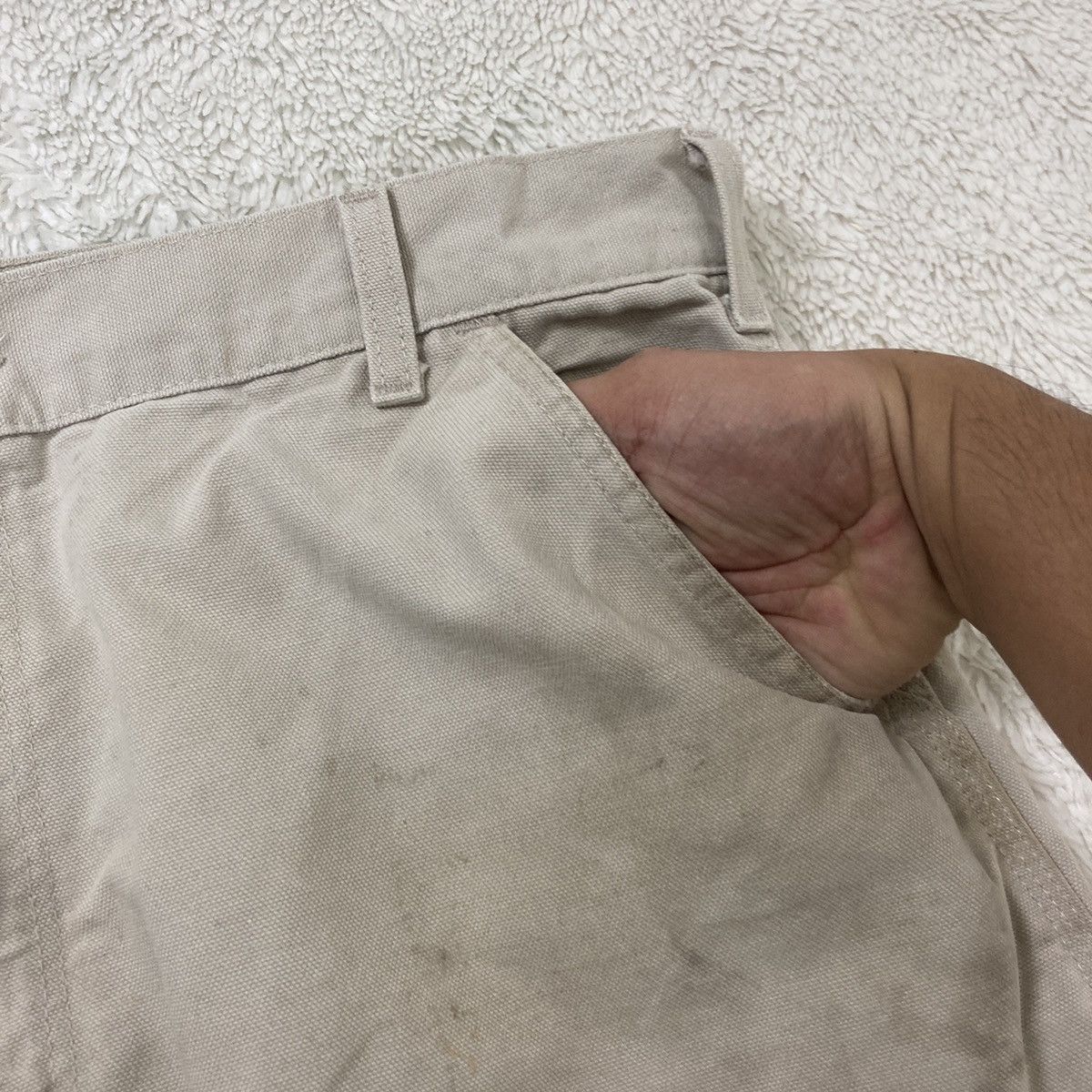 Carhartt Carhartt White Worker Jeans Size US 38 / EU 54 - 6 Thumbnail