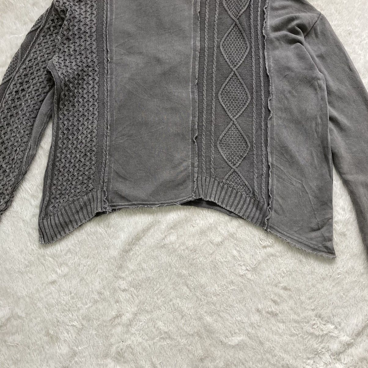 Vintage Italian Designer Jumper Knit Cardigan Size M / US 6-8 / IT 42-44 - 6 Thumbnail