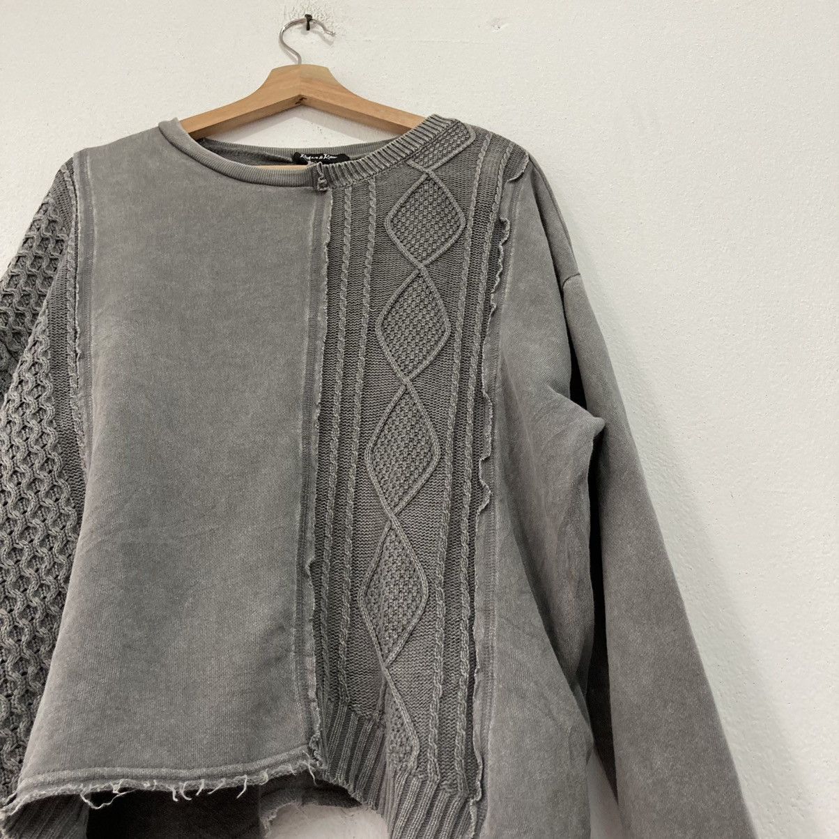 Vintage Italian Designer Jumper Knit Cardigan Size M / US 6-8 / IT 42-44 - 13 Thumbnail