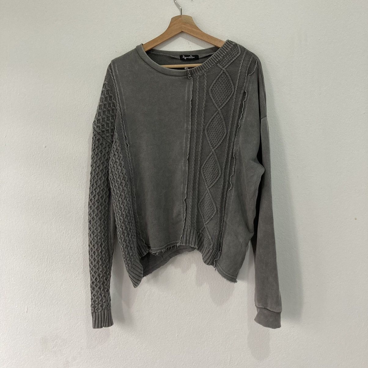 Vintage Italian Designer Jumper Knit Cardigan Size M / US 6-8 / IT 42-44 - 9 Thumbnail