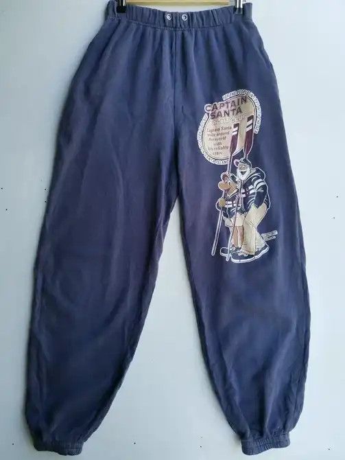 Vintage Captain Santa Yacht Club Pants Size US 26 / EU 42 - 1 Thumbnail