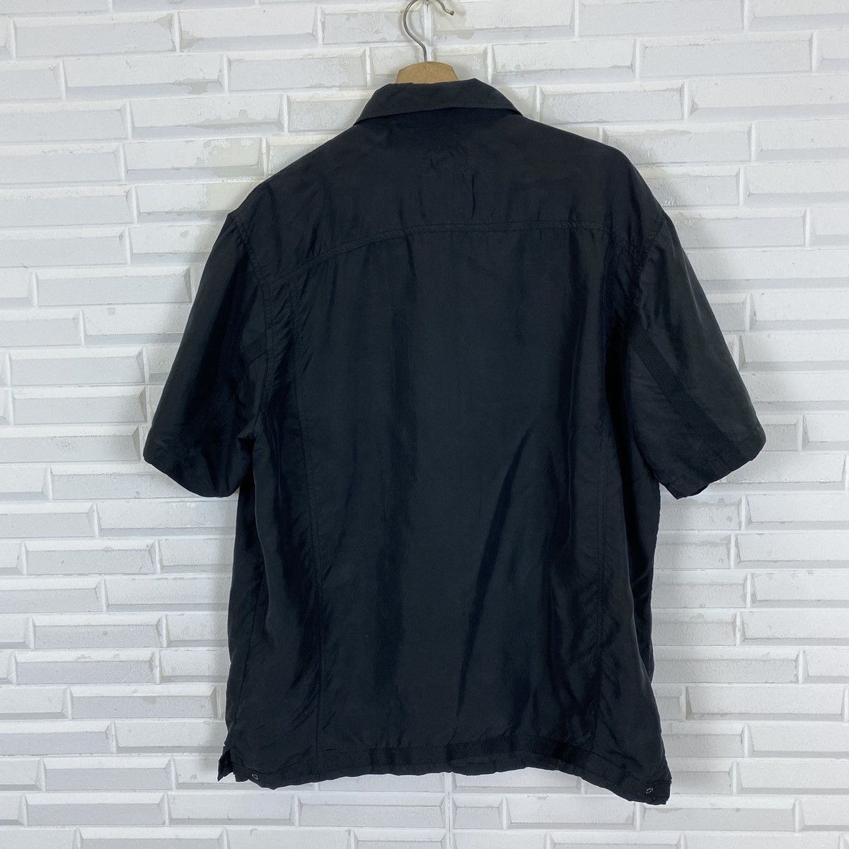 Avirex Avirex Silk Military Button Up Shirt Size US XL / EU 56 / 4 - 11 Thumbnail