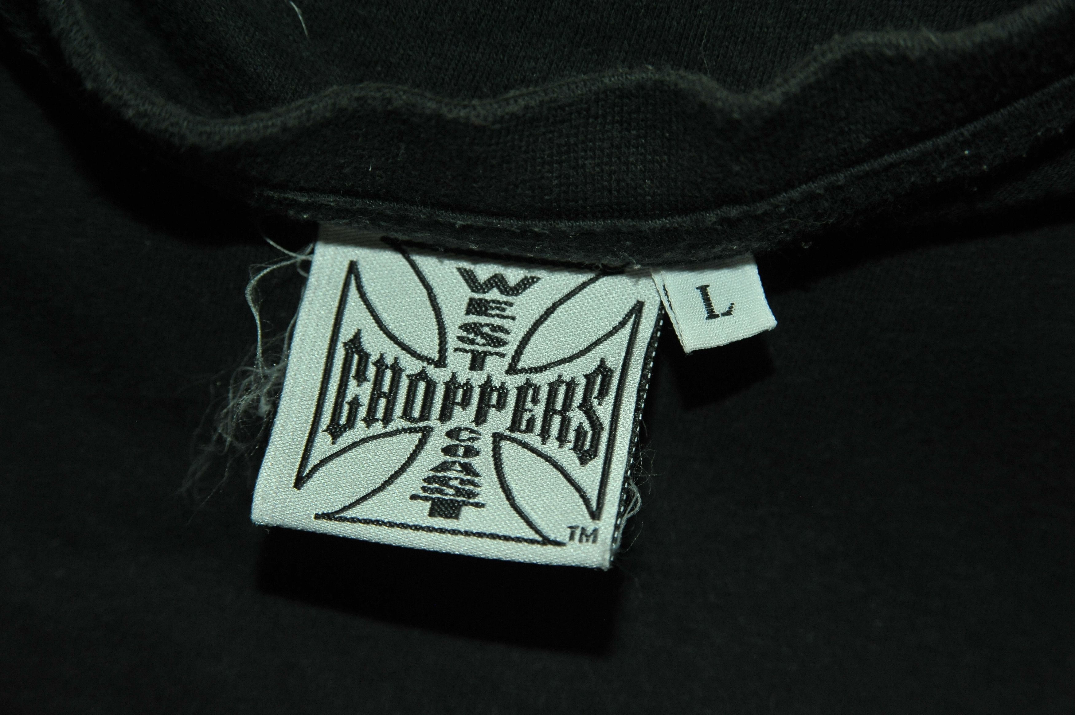 West Coast Choppers Vintage West Coast Choppers LB CA T-shirt Size US L / EU 52-54 / 3 - 3 Thumbnail