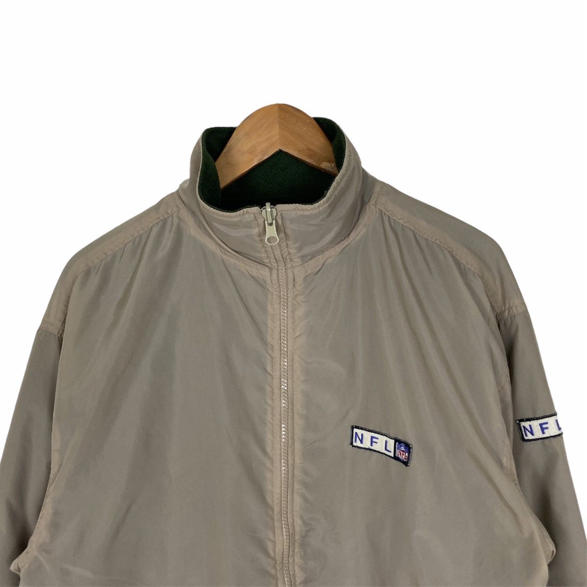 NFL NFL Reversible Fleece Windbreaker Jacket Size US M / EU 48-50 / 2 - 3 Thumbnail