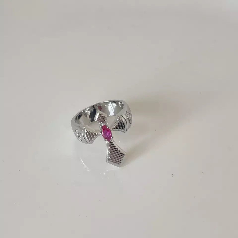 Jewelry Gothic Punk Cross Exquisite Ring Size ONE SIZE - 1 Thumbnail