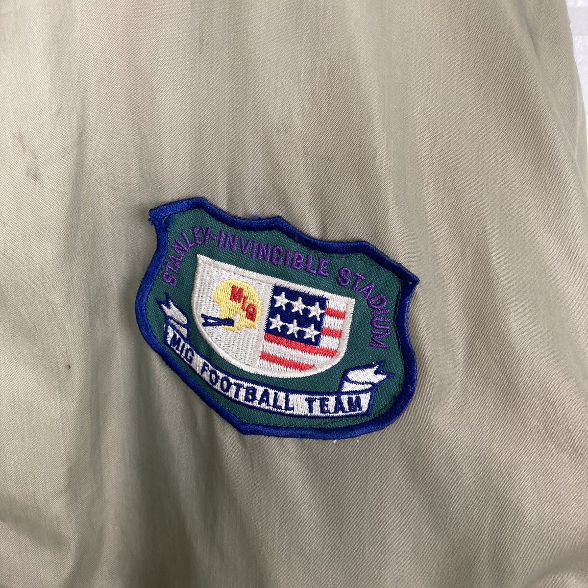 NFL Migrant NFL Club Military Green Bomber Jacket Size US XL / EU 56 / 4 - 11 Thumbnail