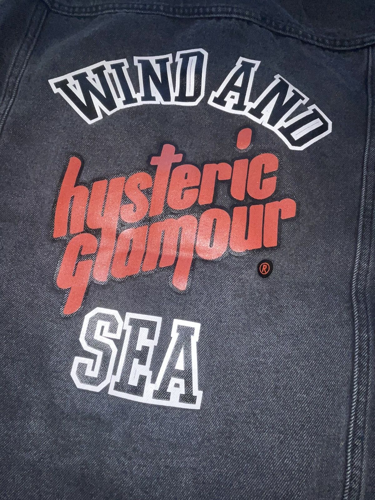 Hysteric Glamour Hysterical glamour wind and sea denim jacket L Size US L / EU 52-54 / 3 - 4 Thumbnail