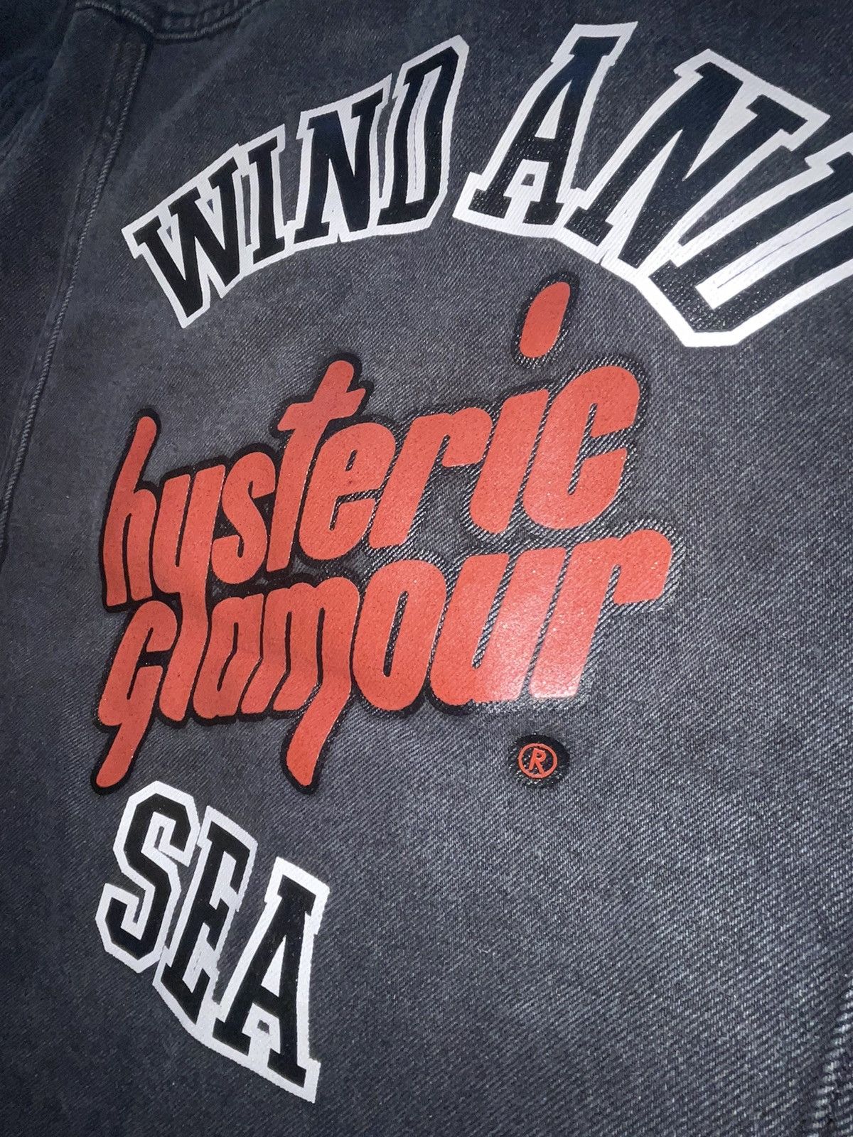 Hysteric Glamour Hysterical glamour wind and sea denim jacket L Size US L / EU 52-54 / 3 - 6 Thumbnail
