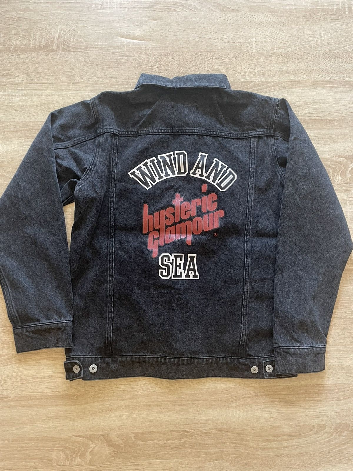 Hysteric Glamour Hysterical glamour wind and sea denim jacket L | Grailed